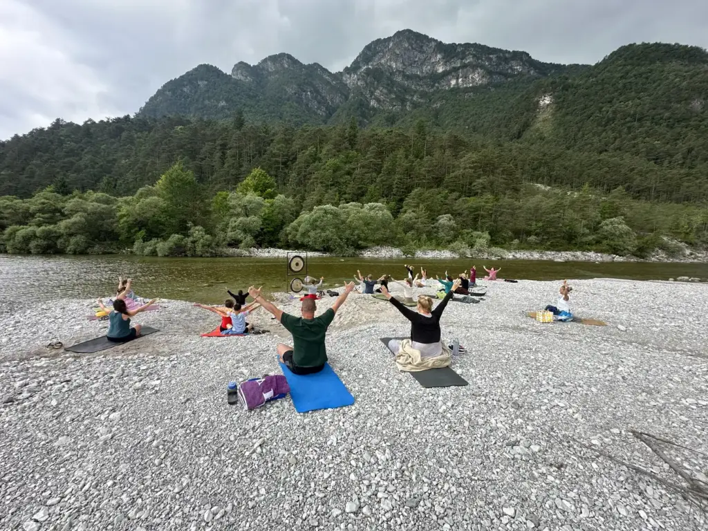 Kundalini Yoga Retreat am Flussufer des Tagliamento in Italien